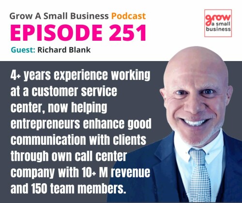 Grow a small business podcast guest Richard Blank Costa Ricas Call Center