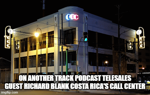 On another track podcast business guest Richard Blank Costa Rica's Call Center